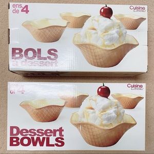 Set of 8 Dessert Bowls